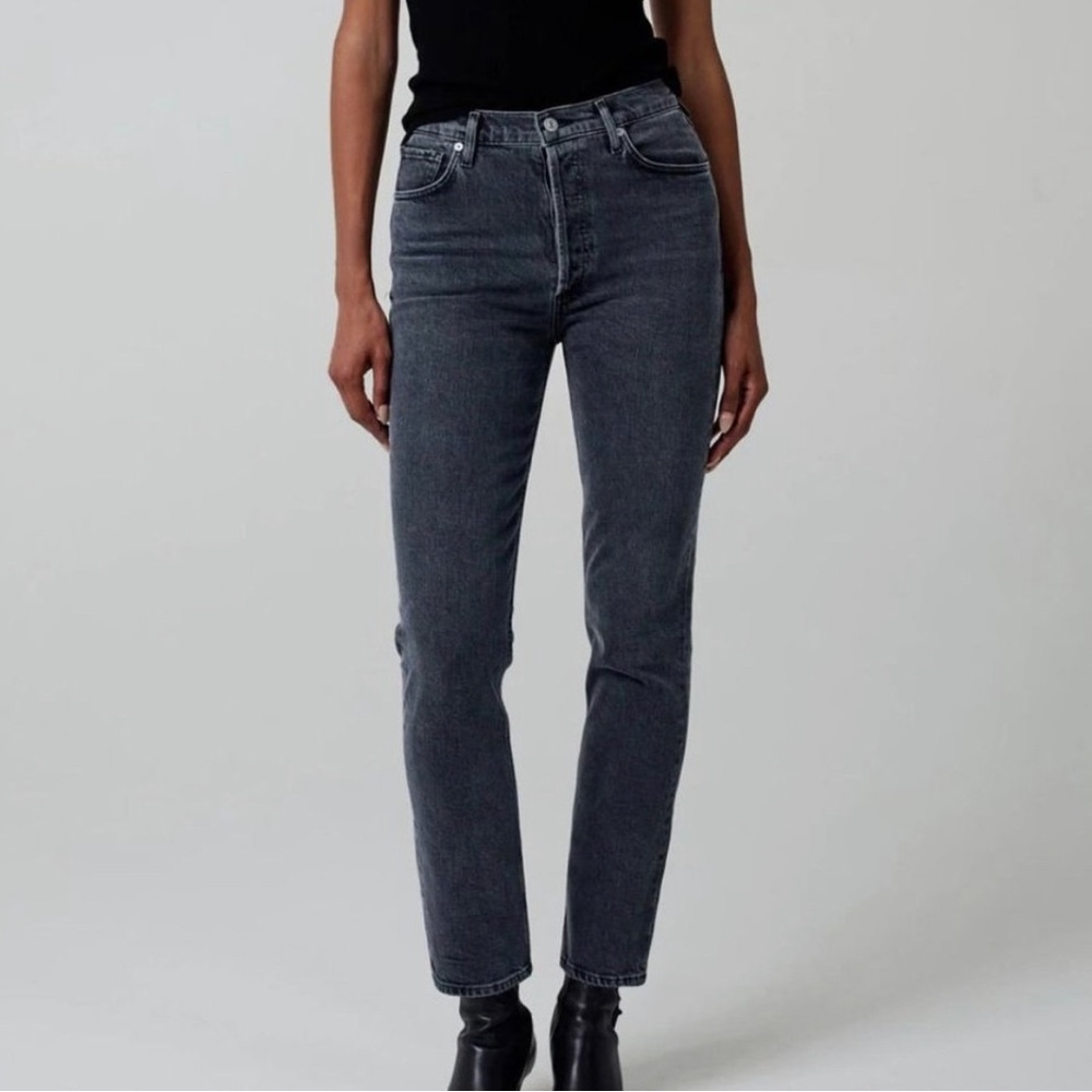 Citizens of Humanity Charlotte High Rise Straight Fit Jeans, 27
